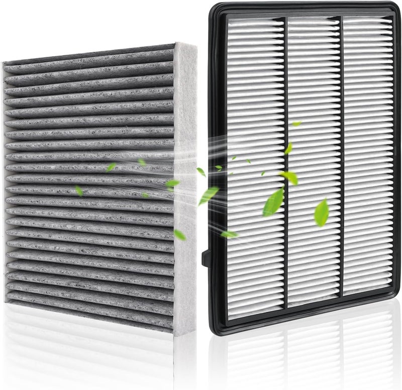 StaunchAuto Engine & Cabin Air Filter for Infiniti QX50 2.0L 2019-2025, QX55 2022-2025 Air filter for Car Replacement 165465NA1C 272775NA1A Automotive Accessories-2 Pack - Image 1
